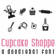 Cupcake Shoppe Doodlebat Font