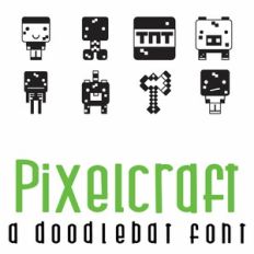 Pixelcraft Doodlebat Font