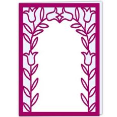 Flower Arch Aperture Card