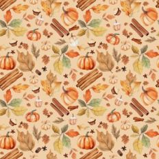 Pumpkin Spice on Orange