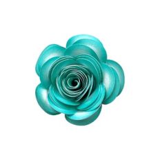 TIFFANY BLUE DIGITAL SPIRAL FLOWER 81