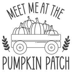 Meet Me at the Pumpkin Patch Wagon