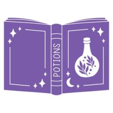 Halloween Potions Book