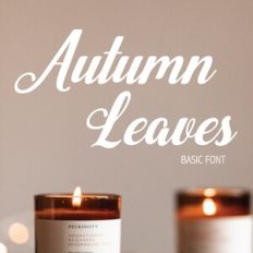 Autumn Leaves Basic Font