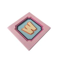 ALPHABET CARD WITH DISPLAY - W