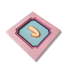 ALPHABET CARD WITH DISPLAY - J