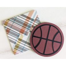 basketball card and envelope