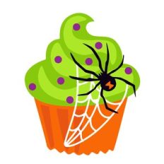Halloween Spider Cupcake