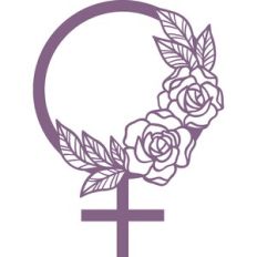 floral female symbol
