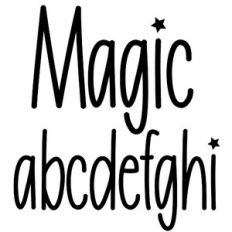 magic handwriting font