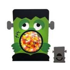 Frankenstein Dome Candy Card Dial Back