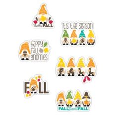 Fall Gnomies Sticker Set