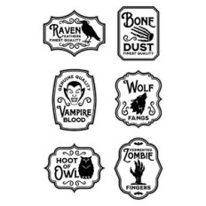 Halloween Label Sticker Set 3