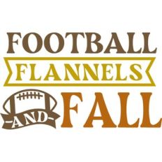 Football Flannels And Fall