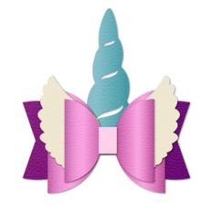 Unicorn Hair Bow Template