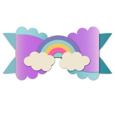 Rainbow 3D Hair Bow