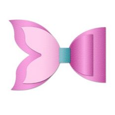 Mermaid Hair Bow Template