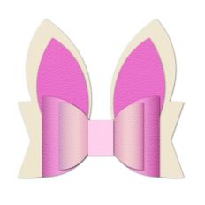 Bunny ears hair bow
