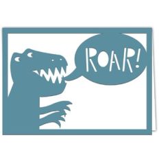 Tyrannosaurus Rex Dinosaur Card