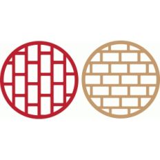 brick circles