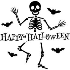 Happy Halloween Skeleton