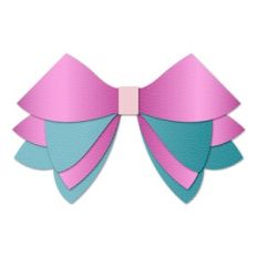 3D Hair Bow Template