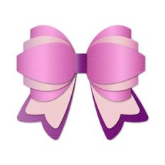3D Hair Bow Template