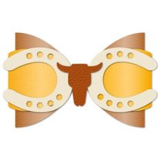 Cowgirl western Hair bow