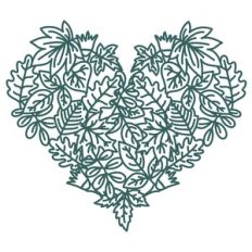 leaf heart