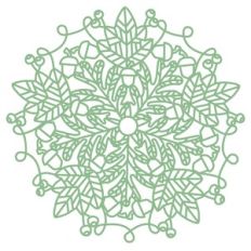 leaf doily