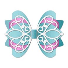 Lace Hair bow Template