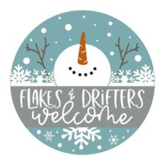 Flakes and Drifters Welcome