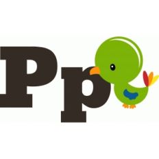 p is for parrot