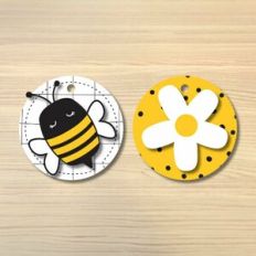 Bee Ellipse tag