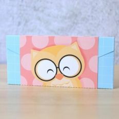 Owl Envelope Box Large