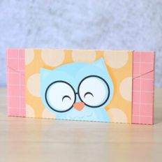 Owl Envelope Box Large