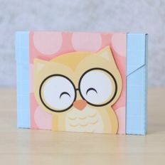 Owl Envelope Box Medium