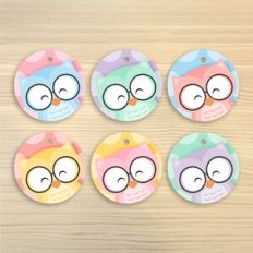 Owl Ellipse tag