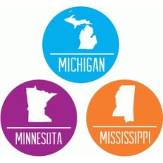 state badges - mi mn ms
