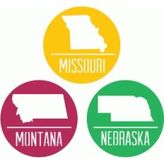 state badges - mo mt ne