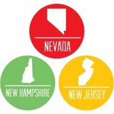 state badges - nv nh nj