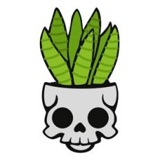 Planter Skull