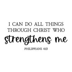 i can do all things through christ | scripture quote