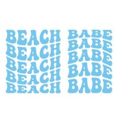 Beach babe