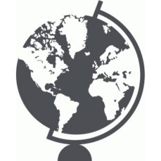 basic grey globe