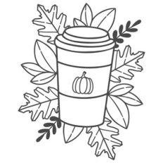 Pumpkin Spice with Leaves