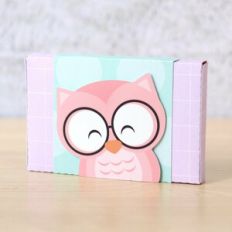 Owl Envelope Box Small