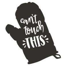 Can't Touch This Oven Mitt