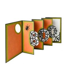 Spider Accordion Card