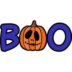 Boo Jack-O-Lantern